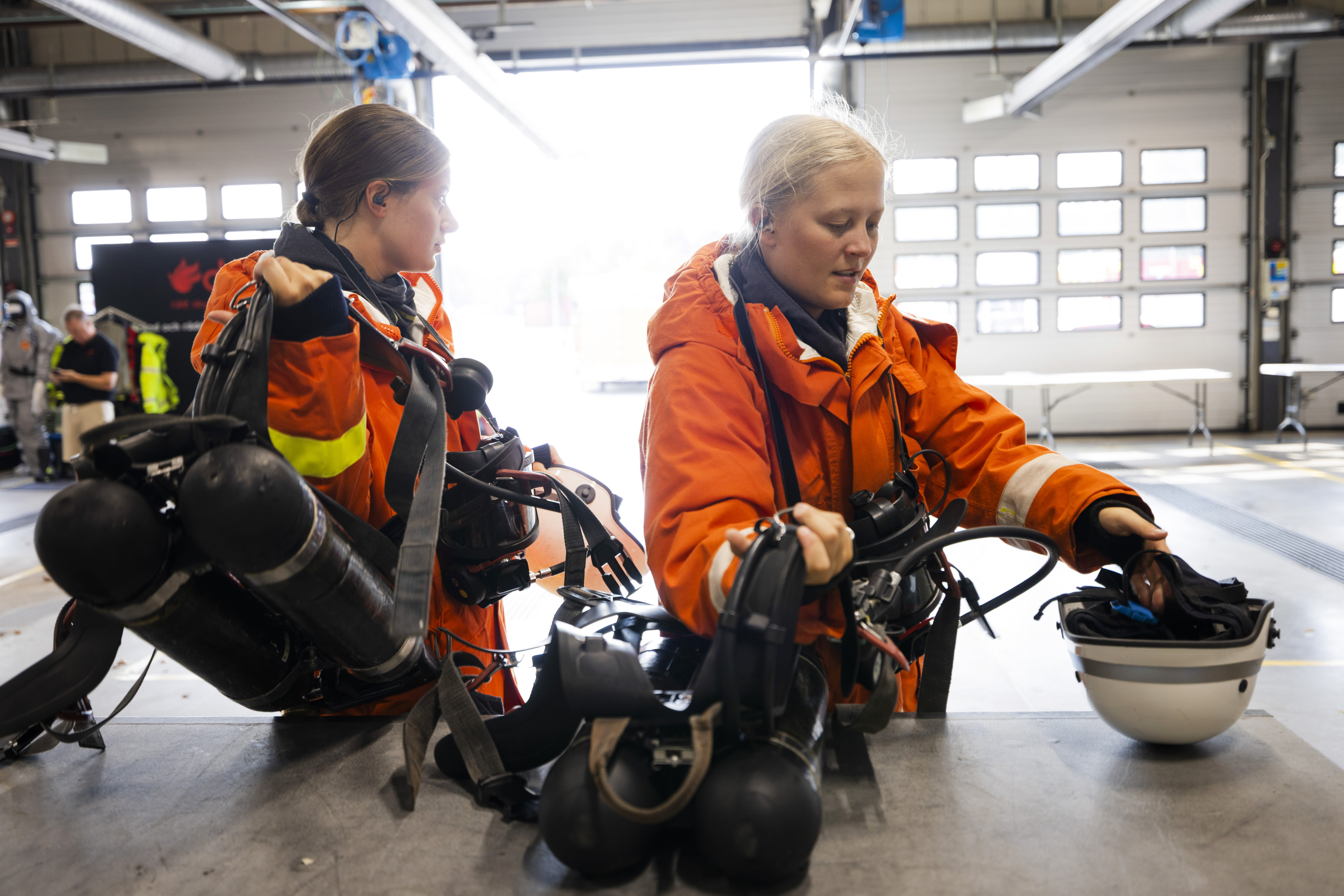 Rätt skyddsutrustning är viktigt.