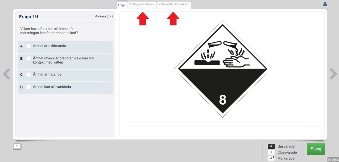 Sk&auml;rmdump fr&aring;n provet
