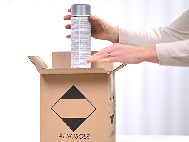 Bilden visar den märkning som ska placeras på kollin som innehåller farligt gods i begränsad mängd (LQ)